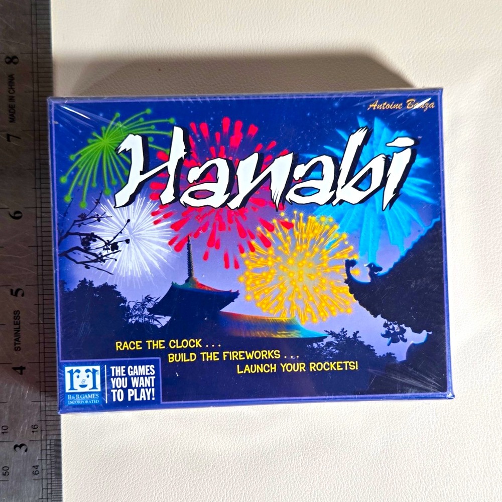 Hanabi Cooperative Card Game Antoine Bauza R&R Games 2017 Factory Sealed
